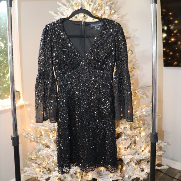 FRENCH CONNECTION SEQUIN DRESS - Picture 2 of 8